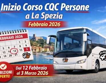 Inizio Corso Rinnovo CQC Persone a La Spezia Febbraio 2026