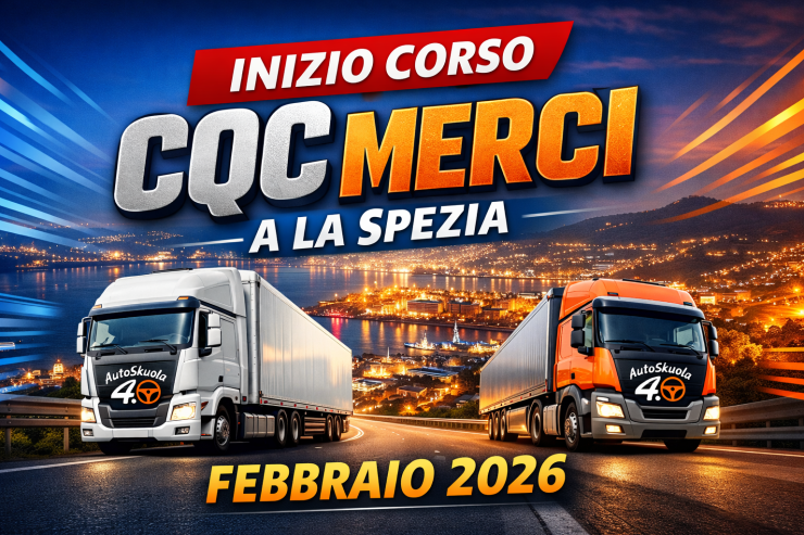 Inizio Corso Rinnovo CQC Merci a La Spezia Febbraio 2026