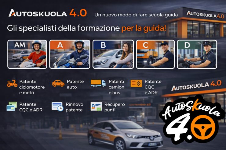 autoskuola 4.0 - un nuovo modo di fare scuola guida